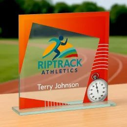 Eloise Athletics Full Colour Printed Glass Award