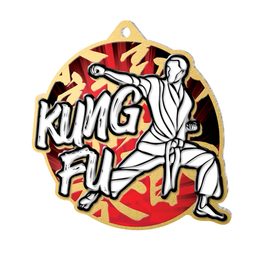 Aurum Stainless Steel Kung-Fu Medal