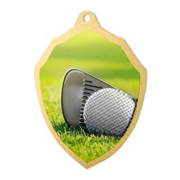 Molten Stainless Steel Golf Medal
