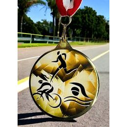 Barnet Triathlon Classic Texture 3D Print MaxMedal