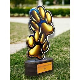 Altus Color Dog Paw Trophy