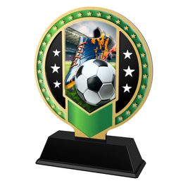 Sentinel Stainless Steel Soccer Trophy
