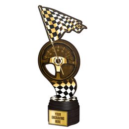 Frontier Classic Real Wood Motorsport Trophy