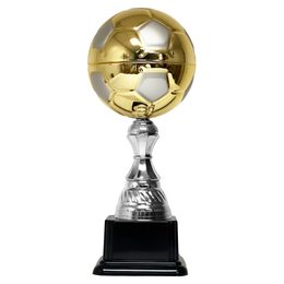 Conroe Gold and Silver Soccer Trophy