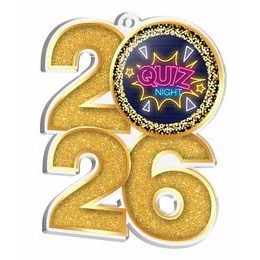 Quiz 2026 Acrylic Medal