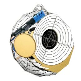 Dodeca Shooting Stainless Steel Logo Insert Medal