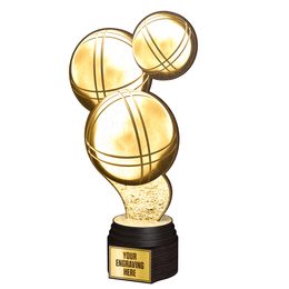 Frontier Classic Real Wood Pétanque Trophy