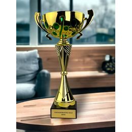 Vidor Gold and Green Cup