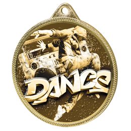 Street Dance Classic Texture 3D Print Gold Medal