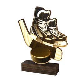 Sierra Classic Ice Hockey Real Wood Trophy