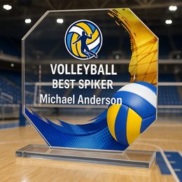 Hutton Volleyball Glass Award