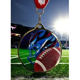 Barnet American Football Color Texture 3D Print MaxMedal