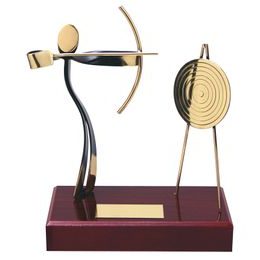 Barcelona Archery Handmade Metal Trophy