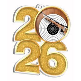 Shooting 2026 Acrylic Medal