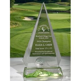 Omaha Crystal Golf Award