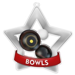 Bowls Mini Star Silver Medal