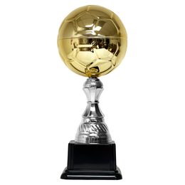 Conroe Gold and Silver Soccer Trophy