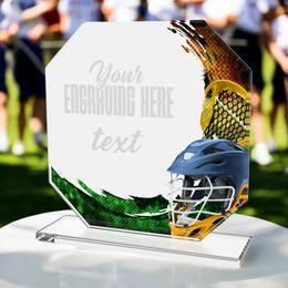 Hutton Lacrosse Glass Award