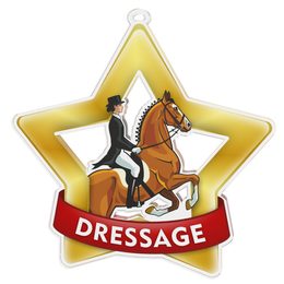 Dressage Mini Star Gold Medal