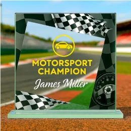 Eloise Motorsports Full Colour Printed Glass Award