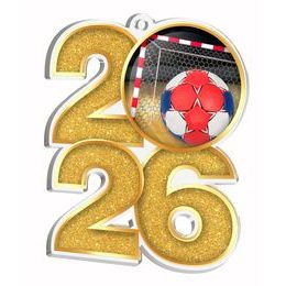 Handball 2026 Acrylic Medal