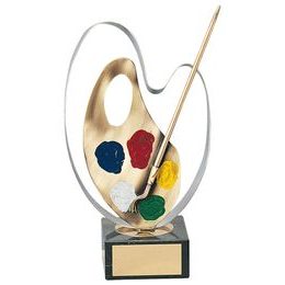 Chagall Art Handmade Metal Trophy