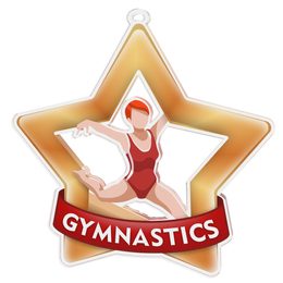 Gymnastics Girls Mini Star Bronze Medal