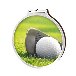 Habitat Golf Silver Eco Friendly Wooden Medal