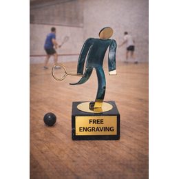 Toledo Squash Handmade Metal Trophy