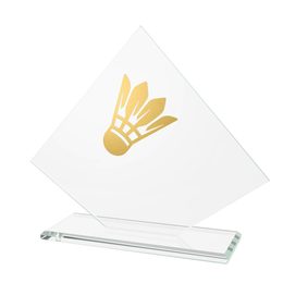 SteelShine Badminton Glass Award