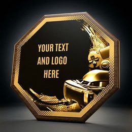 HEX Metal & Wood E-sport Plaque