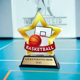 Mini Star Basketball Trophy