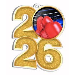 Martial Arts 2026 Acrylic Medal