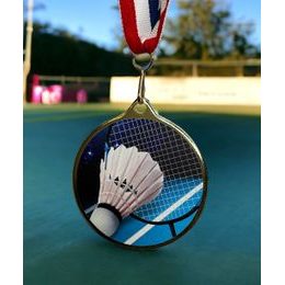 Barnet Badminton Color Texture 3D Print MaxMedal