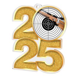 Shooting 2025 Acrylic Medal