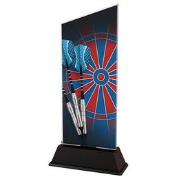 Danbury Eletronic Darts Acrylic Trophy