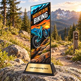 Shadowline Mountain Biking Metal Trophy