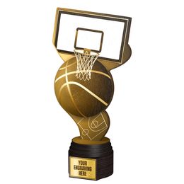 Frontier Classic Real Wood Basketball Trophy