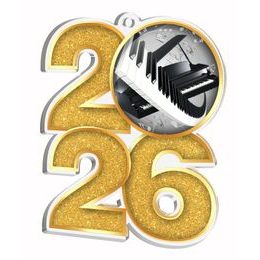 Music 2026 Acrylic Medal