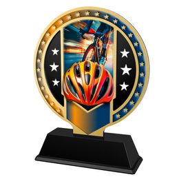 Sentinel Stainless Steel Cycling Trophy