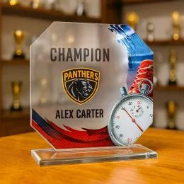 Hutton Athletics Glass Award