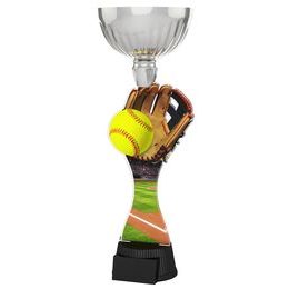 Montreal Softball and Glove Silver Cup Trophy