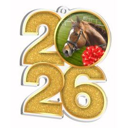 Horse riding 2026 Acrylic Medal