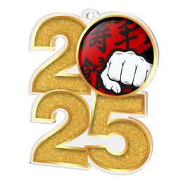 Martial Arts 2025 Acrylic Medal