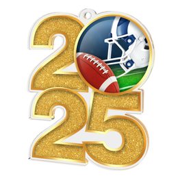 American Football 2025 Acrylic Medal