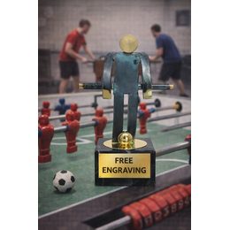 Toledo Table Soccer Foosball Handmade Metal Trophy