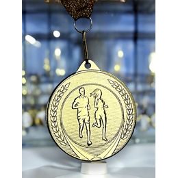 Running Metal Medal