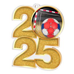 Handball 2025 Acrylic Medal