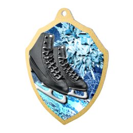 Molten Stainless Steel Ice Skating Medal