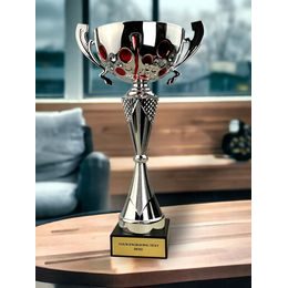 Vidor Silver and Red Cup